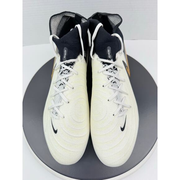 Nike Phantom Luna 2 Pro FG Mens 11.5 Soccer Cleats Metallic Gold Coin FJ2575-100 main image 6